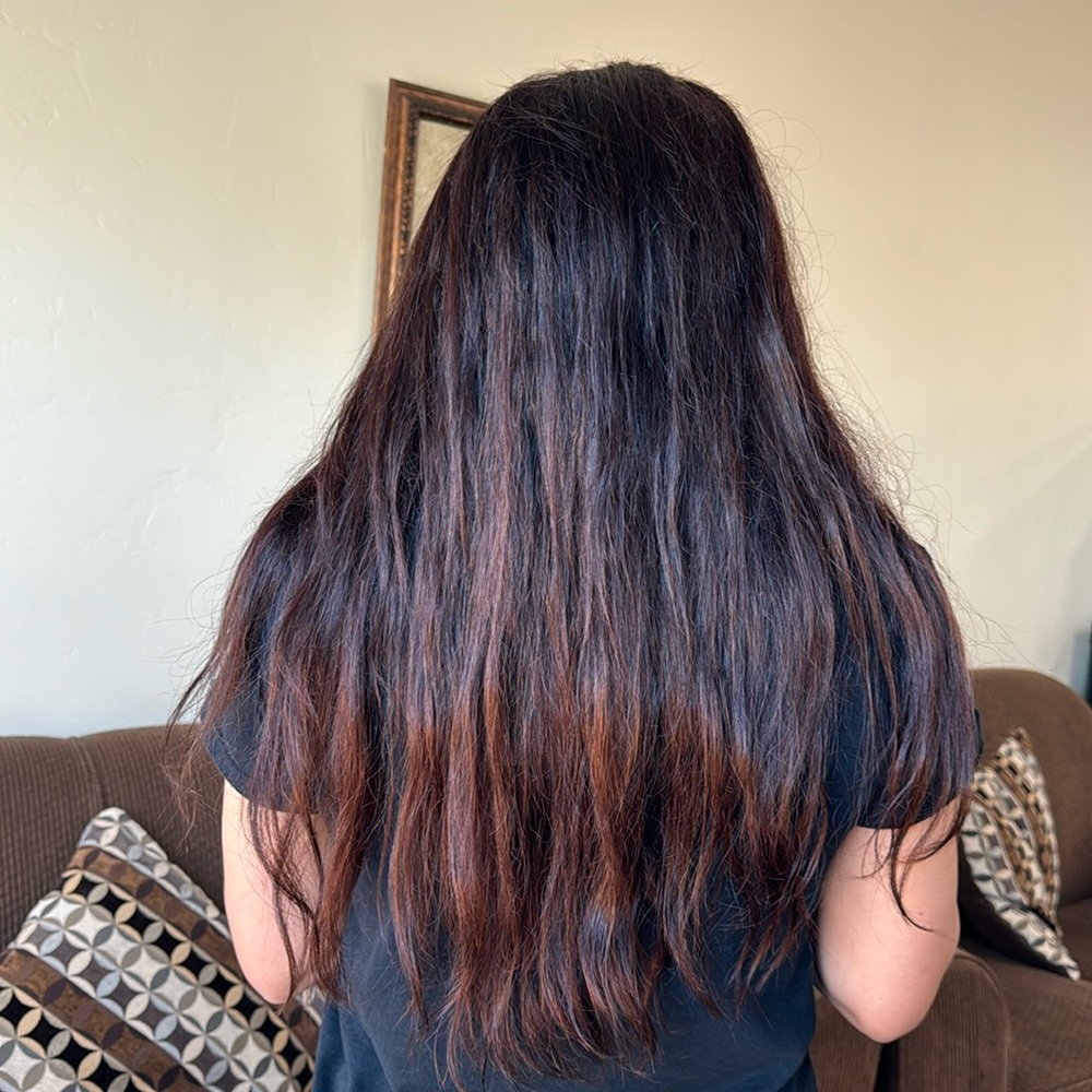 Real hair wig  extension for sale comes with everything glued and ultra hold